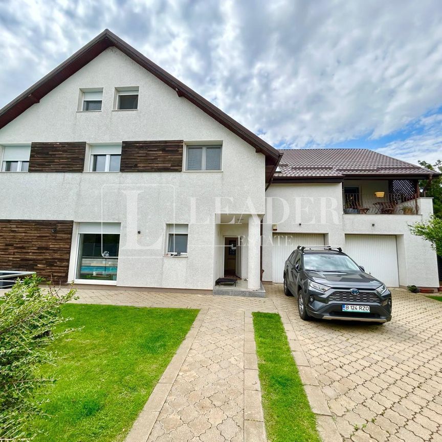 Elegant Villa for Rent – Iancu Nicolae | Private Pool | Premium Residential Compound - Fotografie 1
