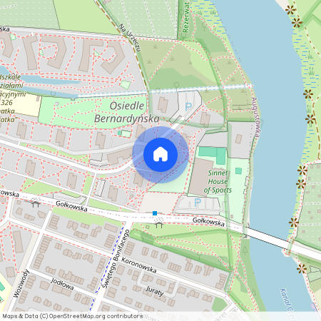 Bernardyńska 5, Warszawa, Mokotów, Czerniaków