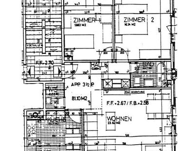 3.5 Zimmer, 81 m² - Foto 2