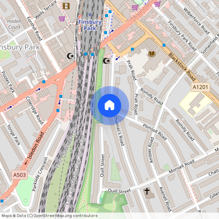 St Thomas's Road, Finsbury Park