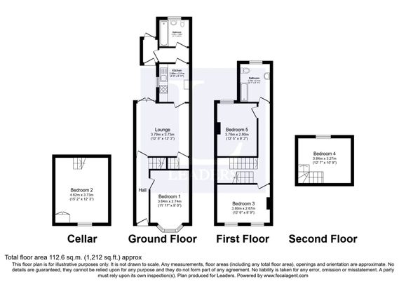 5 bedroom house to rent Rowley Hill Street, Worcester, Worcestershire, WR2 - Photo 1