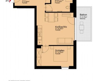 Moderne 2 Zi Wohnung mit Balkon provisionsfrei - nahe U1 - Photo 5