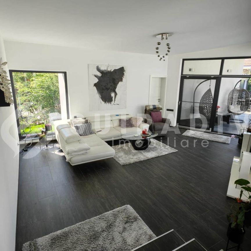 Casă Individuală de Lux cu Piscină, Anexă | Teren 1000 mp S19528 - Fotografie 1