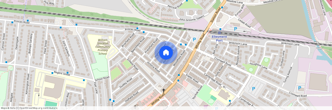 Ashfield Road, Ellesmere Port, Cheshire. CH65