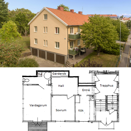 2 rok, Prinsgatan 6, Motala - Photo 2