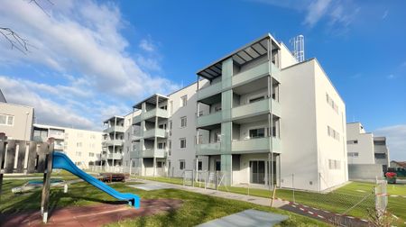 Neubau Erstbezug 3-Raumwohnung mit Loggia in Perg - Foto 2