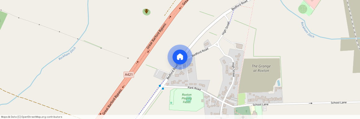 Bedford Road, Roxton, Bedford, Bedfordshire, MK44