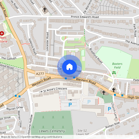 De Montfort Road, Lewes, BN7