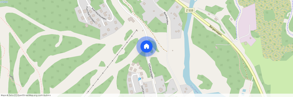 Osthangvägen, Bruksvallarna