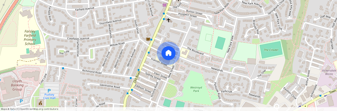 Donald Street, Pudsey, West Yorkshire, UK, LS28 5BJ, Farsley
