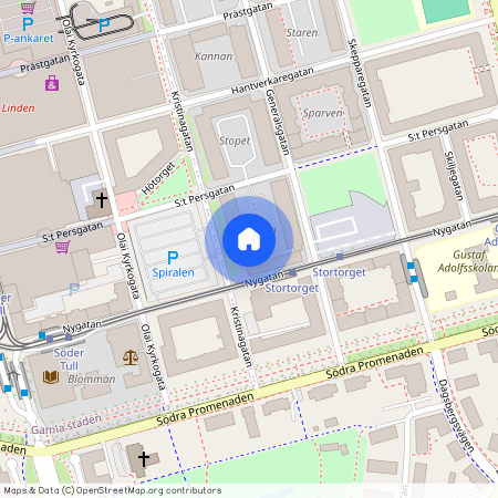 S:t Persgatan 130 B, Centrala Staden