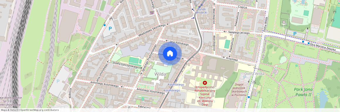 ul. Józefa Wybickiego, Wilda, Wilda, Poznań, wielkopolskie