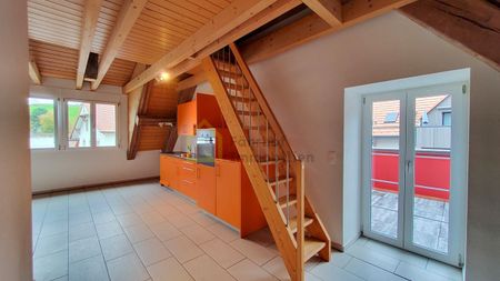 Charmante Maisonette-Dachwohnung mit Balkon - Photo 3