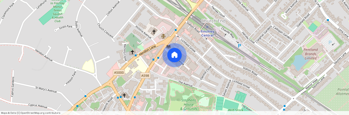 Arcadia Avenue, London, Victoria Road, London