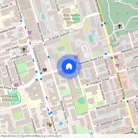 225 Wellesley Street East near Sherbourne and Wellesley, Toronto, Toronto, Toronto, M4X 1X3