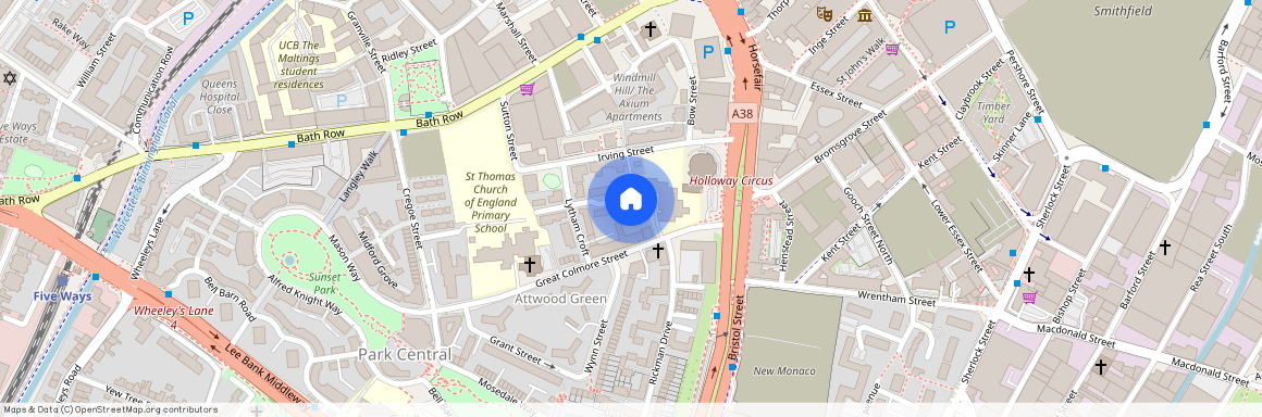 Great Colmore Street, Birmingham, West Midlands, B15