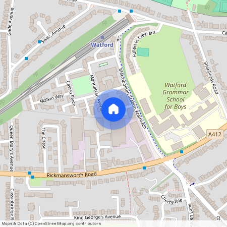 Flat 3, Cornelious House. Manhatten Avenue, Watford, Chorleywood