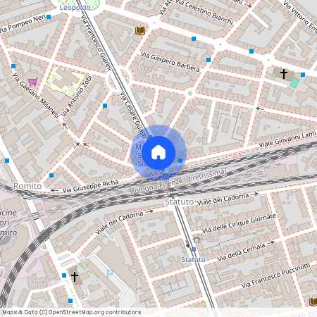 Piazza Ludovico Antonio Muratori, Florence, Tuscany 50134