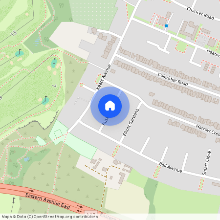 Ruskin Gardens, Harold Hill, Romford