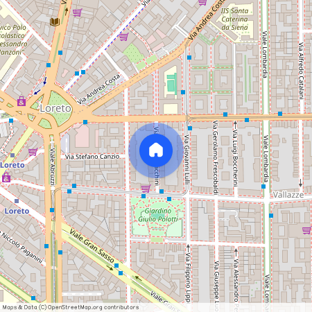 Via Antonio Sacchini, Włochy, Milan