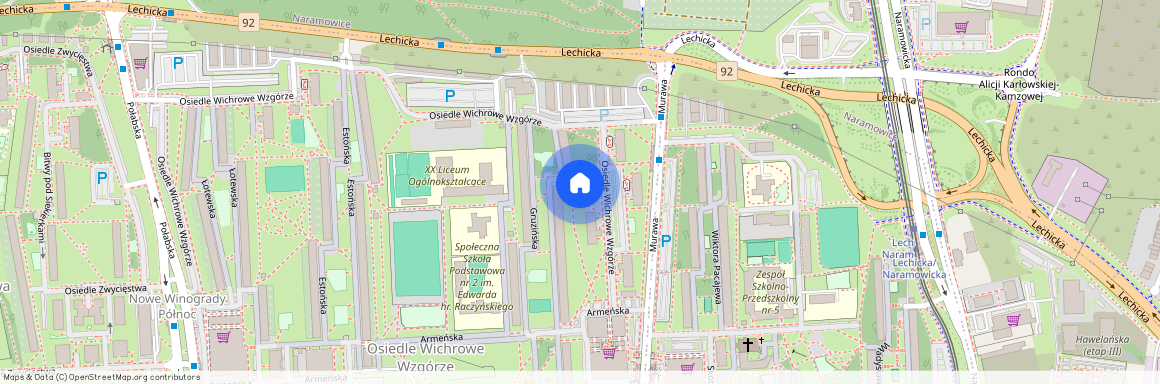 os. Wichrowe Wzgórze, Winogrady, Stare Miasto, Poznań, wielkopolskie