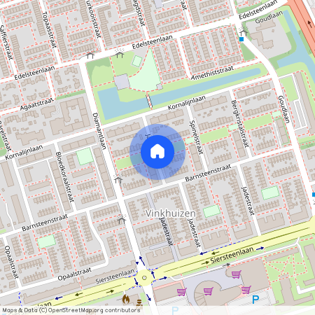 Jaspisstraat, Edelstenenkwartier, Vinkhuizen, West, Groningen, Nederland, 9743 JW, Nederland