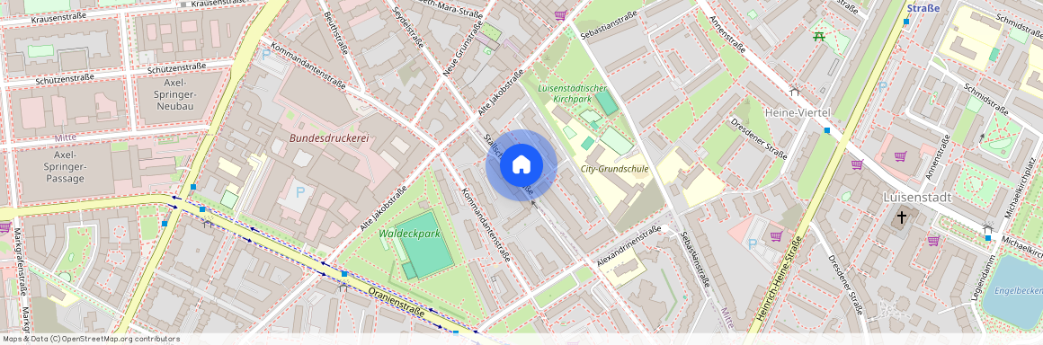 Stallschreiberstraße 27, 10969 Berlin - Mitte