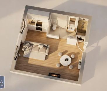 Appartement à louer 1 pièce 25.17m² - Photo 2