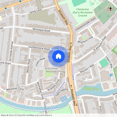 Lovers Walk, Cambridge CB4