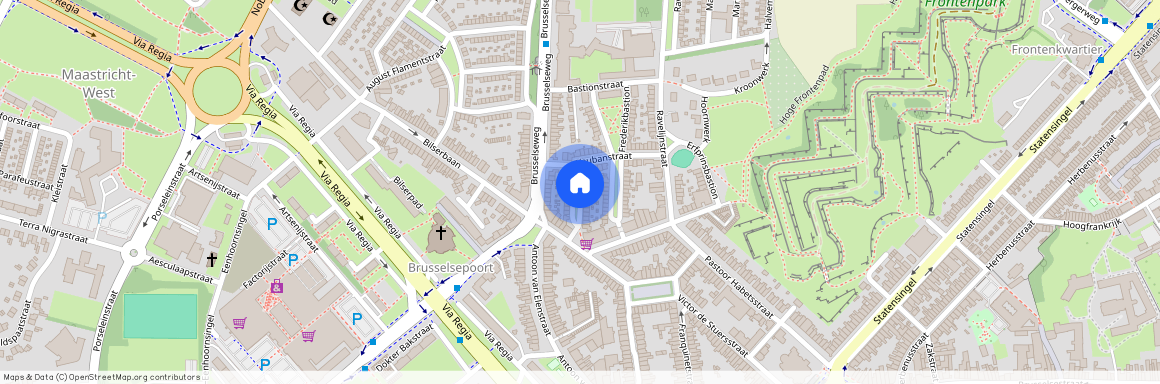 Brusselsepoort, 6217 LG, Holsteinbastion, Maastricht