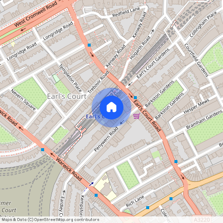 Flat 8, 2 Penywern Rd, London, SW5 9ST