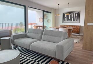 Apartment new sea view 2 bedrooms Ericeira Santo Isidoro Mafra - gated community, sea view, air conditioning, furnished, parking lot, swimming pool, garden, balcony, store room, kitchen, solar panels - Photo 3