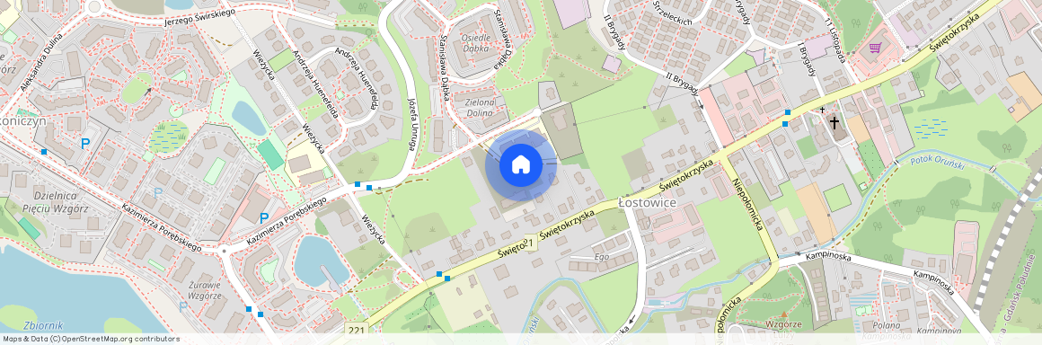 ul. Stanisława Dąbka, Ujeścisko-Łostowice, Gdańsk, pomorskie