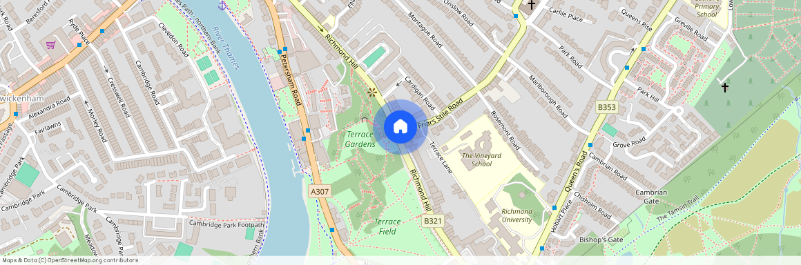 Hillbrow, Richmond Hill, Richmond, Surrey, TW10