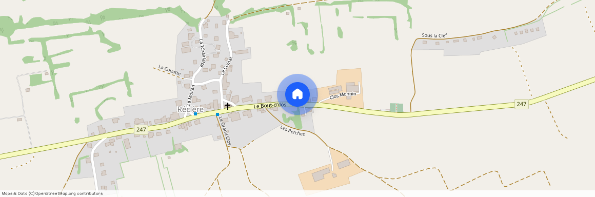 2912, Le Bout-d 'dos 40c, Réclère