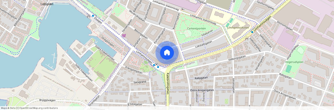 Sluringgatan 2, Limhamns Hamnområde