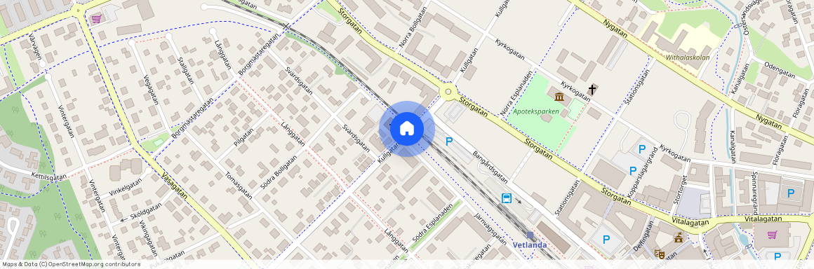 Kullgatan, Vetlanda