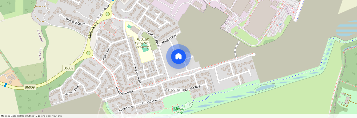 Flying Bedstead Way, Hucknall NG15