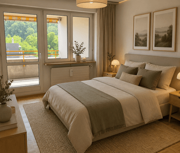 Helle 4,5-Zimmerwohnung mit Balkon in familienfreundlicher Überbauung - Foto 3