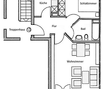 Schöne und helle 2-Zimmer-Wohnung mit Balkon in ruhiger und grüner Lage. - Photo 2