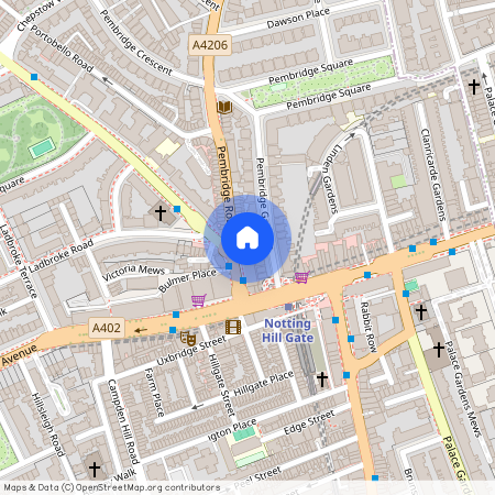Pembridge Road, Notting Hill, London, W11