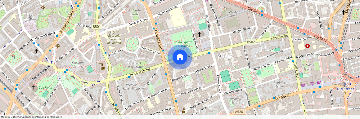 Lever Street, London, EC1V 3QY