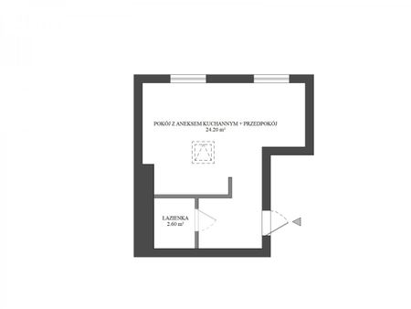 Małe mieszkanie przy stacji Metro Politechnika - Фото 2