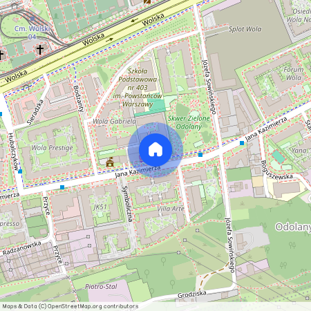 ul. Jana Kazimierza, Odolany, Wola, Warszawa, mazowieckie