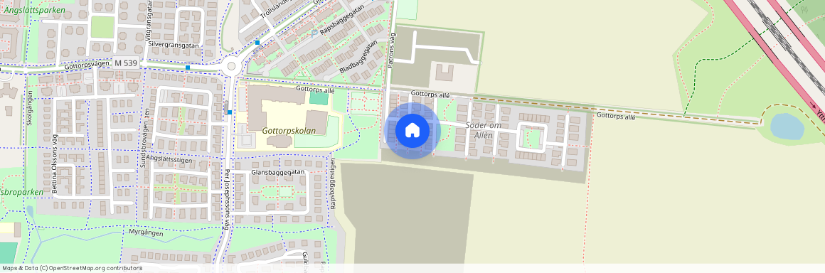 Brännmanetsgatan, Bunkeflostrand