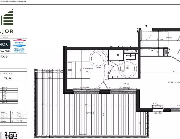 location Appartement T2 DE 52.7m² À SAINT MALO - Photo 1