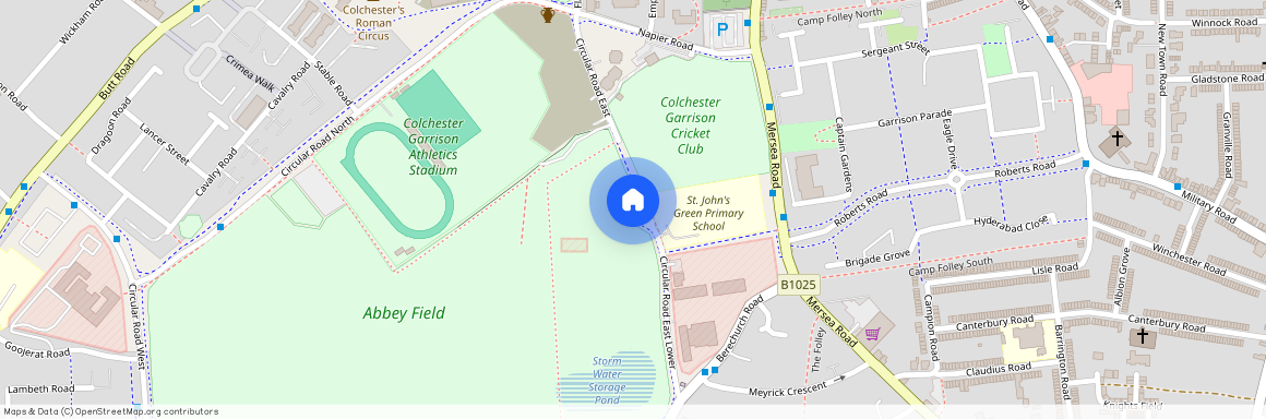 Bradman Court, Circular Road East, CO2