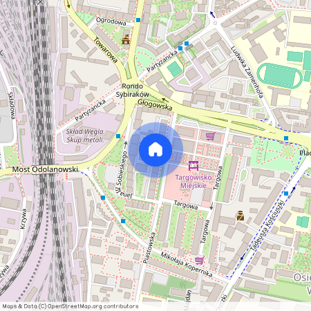 ul. Sobieskiego, Ostrów Wielkopolski, ostrowski, wielkopolskie