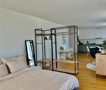 Moderne, möblierte 1.5-Zimmerwohnung in Kriens mit Balkon - Foto 6