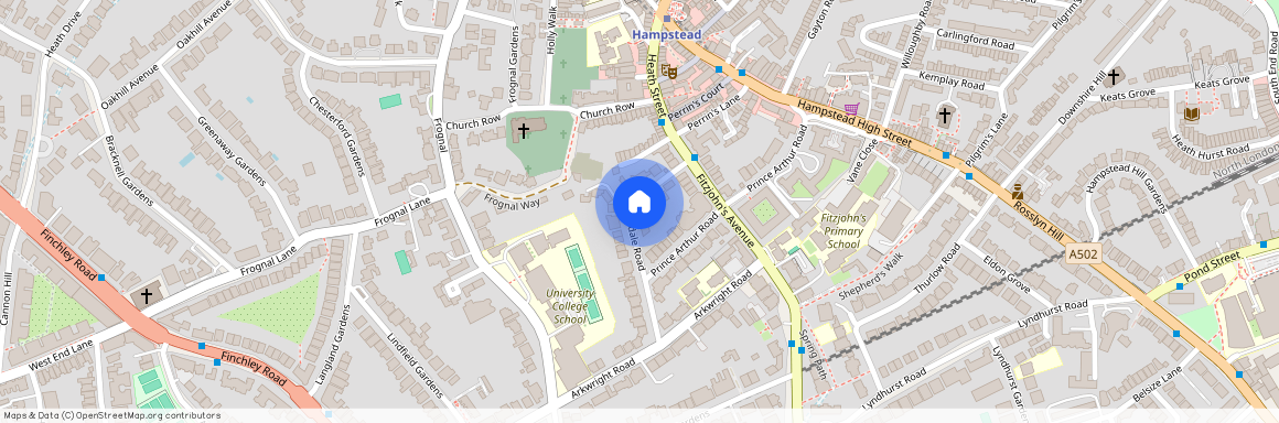 Ellerdale Road, Hampstead Village NW3